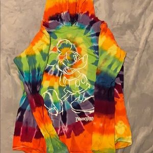 Long sleeve tie dye